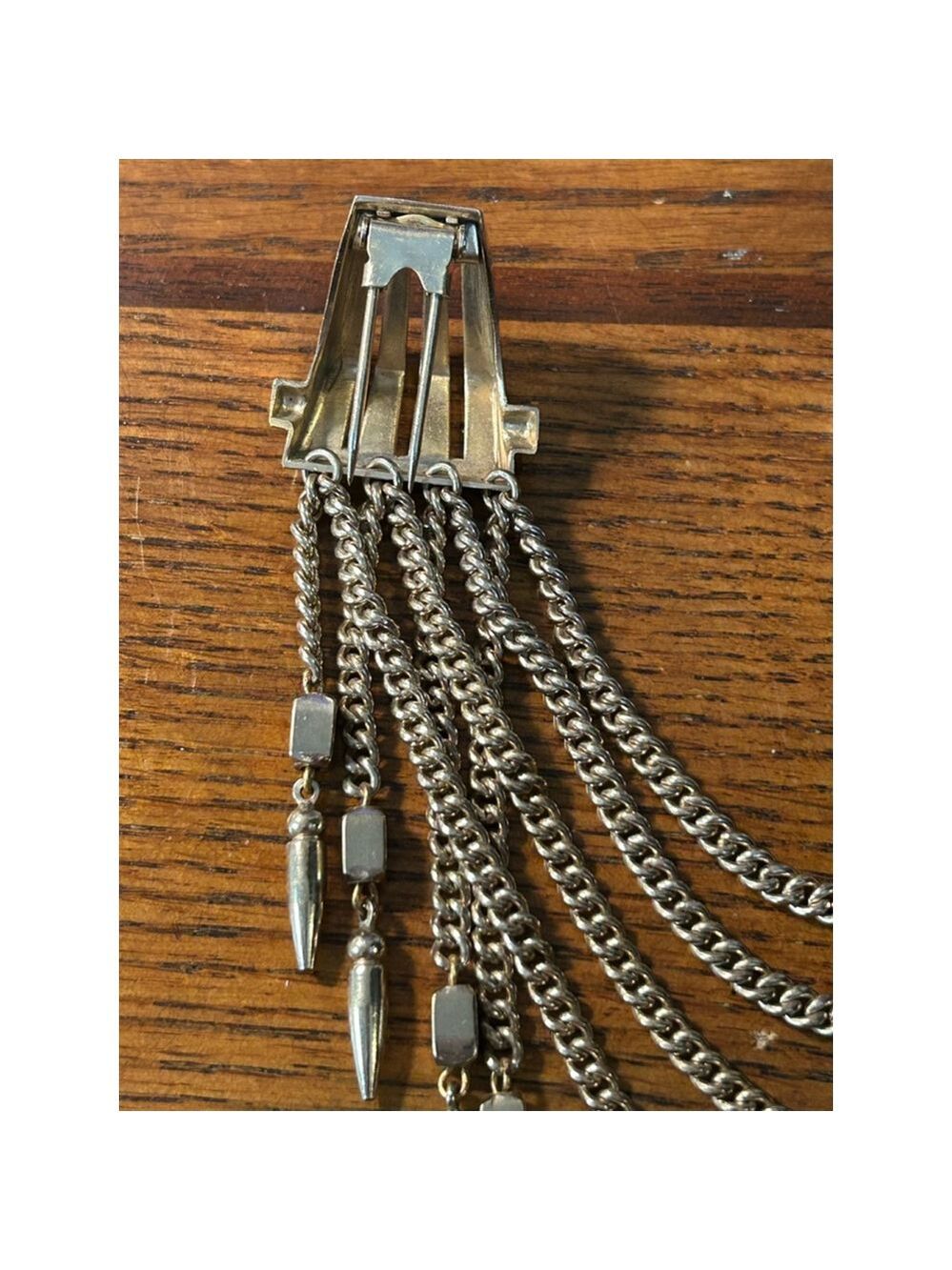 Monet Monet Gold Tone Chatelaine Duet Fur Clip - Picture 5 of 7
